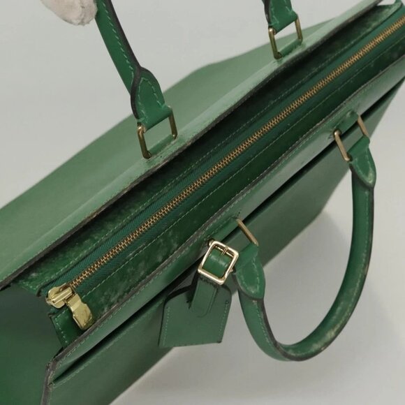 LOUIS VUITTON Epi Riviera Hand Bag Green LV Auth - Picture 7 of 16